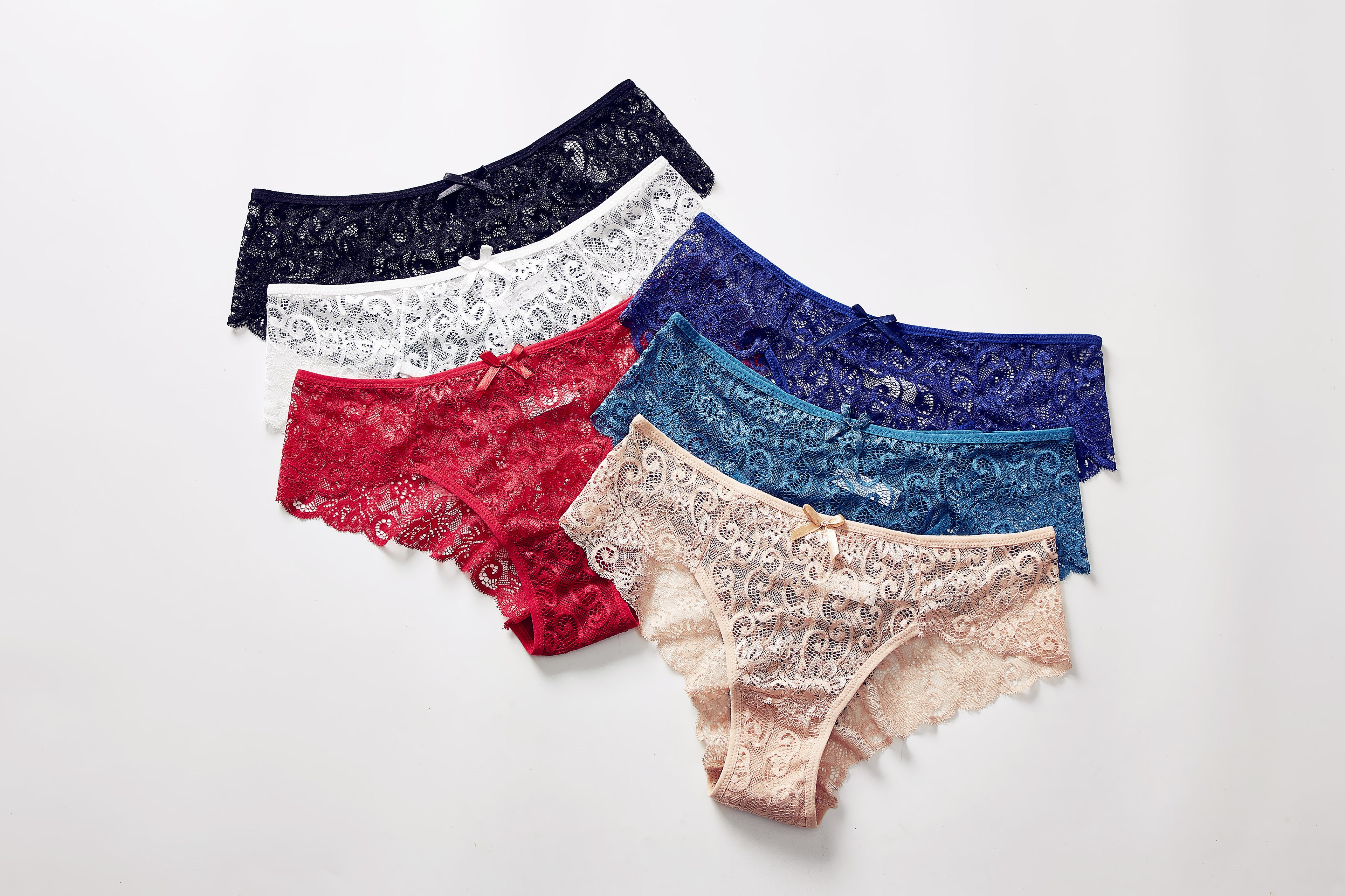 Lace Bikini Panty (6 Pack)
