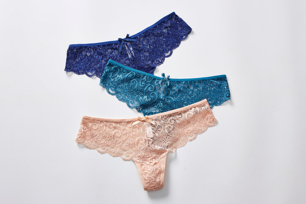 Lace Thong Panty (3 Pack)